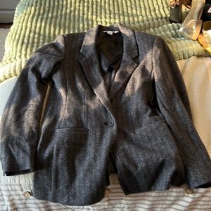 Knit blazer